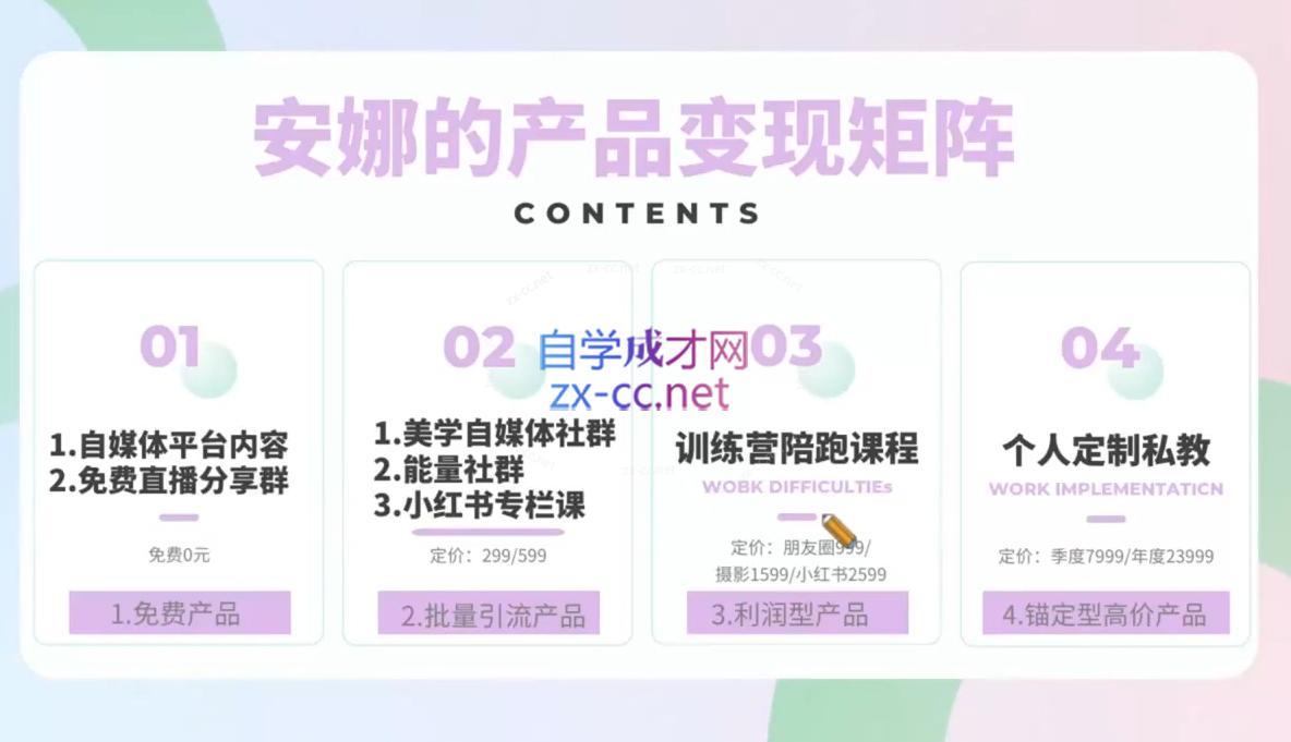 安娜·美学自媒体IP系统课K叔网赚资源-网赚项目-副业赚钱-互联网创业-资源整合K叔网赚资源