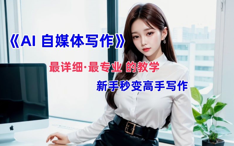AI自媒体文章创作全网最详细教程，新手秒变写作高手，多方位发展K叔网赚资源-网赚项目-副业赚钱-互联网创业-资源整合K叔网赚资源