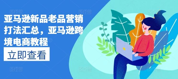 亚马逊新品老品营销打法汇总，亚马逊跨境电商教程K叔网赚资源-网赚项目-副业赚钱-互联网创业-资源整合K叔网赚资源