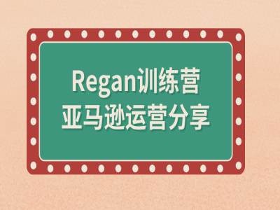 亚马逊流程全解析(Regan训练营)K叔网赚资源-网赚项目-副业赚钱-互联网创业-资源整合K叔网赚资源