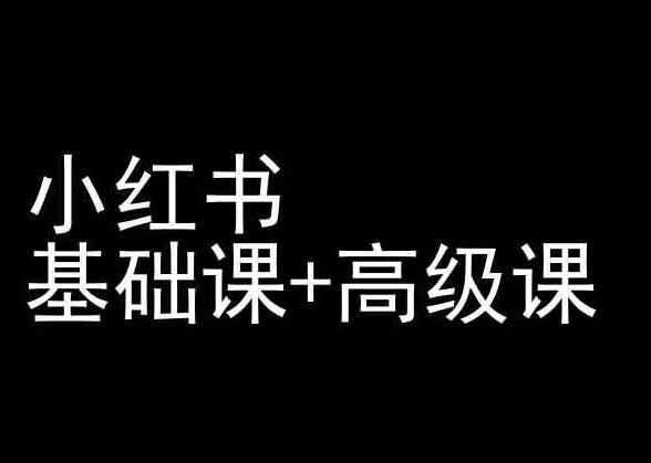 小红书基础课+高级课-小红书运营教程K叔网赚资源-网赚项目-副业赚钱-互联网创业-资源整合K叔网赚资源