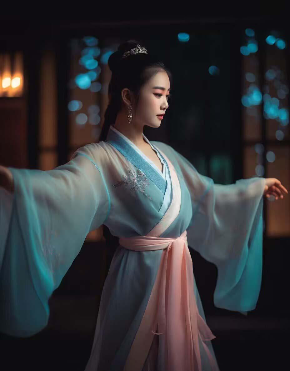 Midjourney关键词-AI生成中国风古装汉服美女人像提示关键词K叔网赚资源-网赚项目-副业赚钱-互联网创业-资源整合K叔网赚资源
