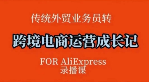 跨境电商速卖通运营课，​运营方法论+后台实操，逻辑清晰K叔网赚资源-网赚项目-副业赚钱-互联网创业-资源整合K叔网赚资源