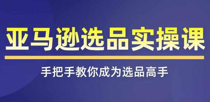 亚马逊选品实操课程，快速掌握亚马逊选品的技巧，覆盖亚马逊选品所有渠道K叔网赚资源-网赚项目-副业赚钱-互联网创业-资源整合K叔网赚资源
