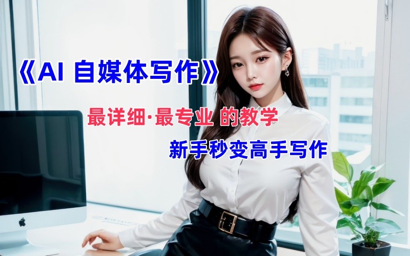 全网最全最细最专业的“AI自媒体写作”教学，新手小白秒变写作高手！K叔网赚资源-网赚项目-副业赚钱-互联网创业-资源整合K叔网赚资源