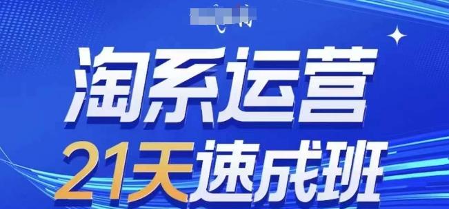 淘系运营21天速成班(更新24年7月)，0基础轻松搞定淘系运营，不做假把式K叔网赚资源-网赚项目-副业赚钱-互联网创业-资源整合K叔网赚资源