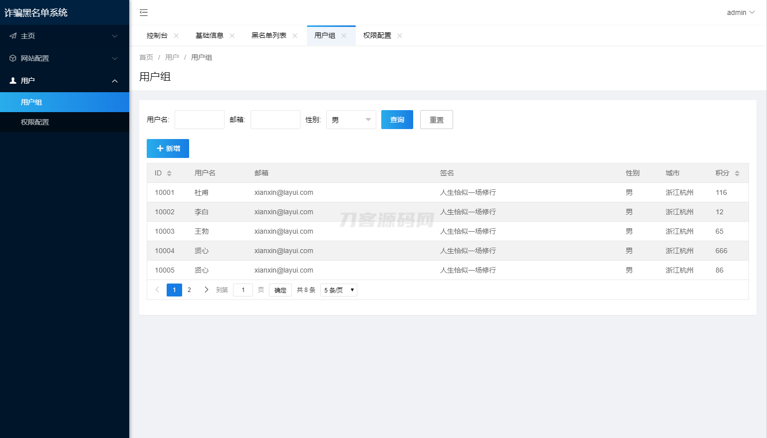 最新黑名单查询录入系统_全开源源码K叔网赚资源-网赚项目-副业赚钱-互联网创业-资源整合K叔网赚资源