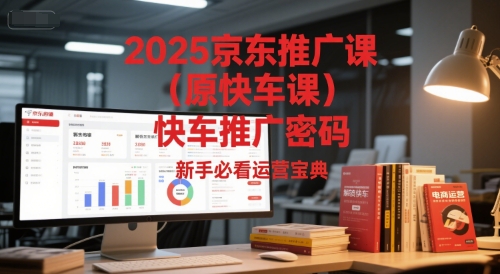 2025京东推广课(原快车课)解锁京东快车推广密码，新手必看运营宝典K叔网赚资源-网赚项目-副业赚钱-互联网创业-资源整合K叔网赚资源