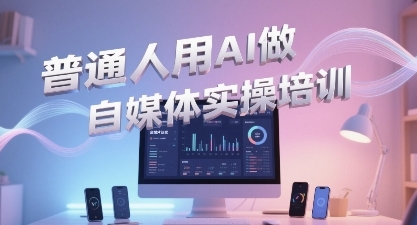 普通一个人用AI做自媒体，助你轻松开启AI自媒体创作之路K叔网赚资源-网赚项目-副业赚钱-互联网创业-资源整合K叔网赚资源