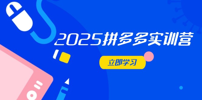 2025拼多多实训营：深度剖析运营关键，助力电商人快速提升K叔网赚资源-网赚项目-副业赚钱-互联网创业-资源整合K叔网赚资源