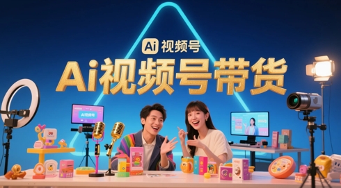风口已至！AI视频号带货轻松月入过1W，99%的普通人却卡在内容制作门槛K叔网赚资源-网赚项目-副业赚钱-互联网创业-资源整合K叔网赚资源