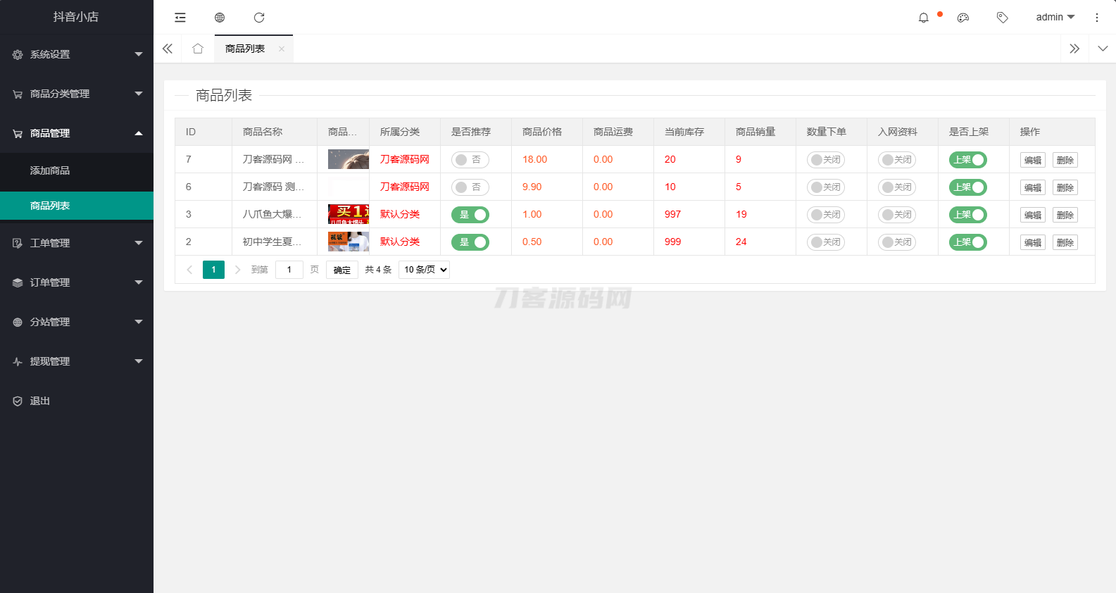 全新完整版H5商城系统源码 亲测 附教程K叔网赚资源-网赚项目-副业赚钱-互联网创业-资源整合K叔网赚资源