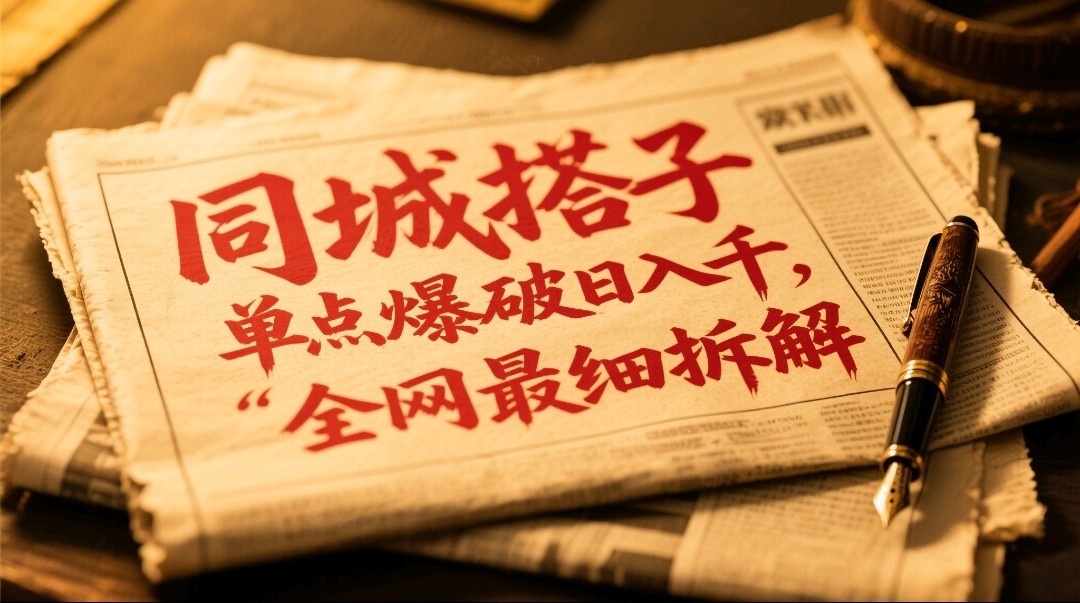 同城搭子群19.9单点爆破日入千，搭子组局月入万，全网最细拆解K叔网赚资源-网赚项目-副业赚钱-互联网创业-资源整合K叔网赚资源