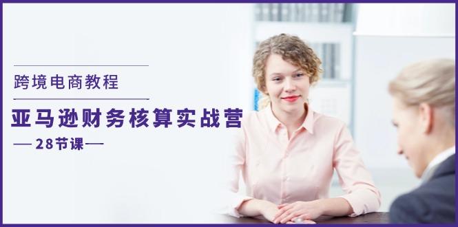 跨境电商教程：亚马逊-财务核算实战营(28节课K叔网赚资源-网赚项目-副业赚钱-互联网创业-资源整合K叔网赚资源