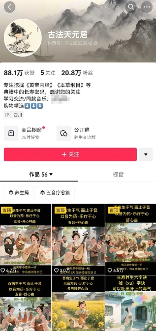 古法五音养生教程，五音疗愈的视频的制作方法，2-4小时就能学会，作者10天涨粉10WK叔网赚资源-网赚项目-副业赚钱-互联网创业-资源整合K叔网赚资源